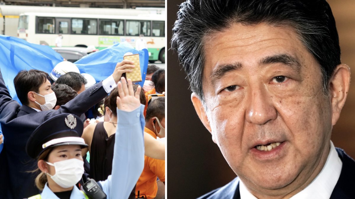Japans tidigare premiärminister Shinzo Abe har skjutits till döds